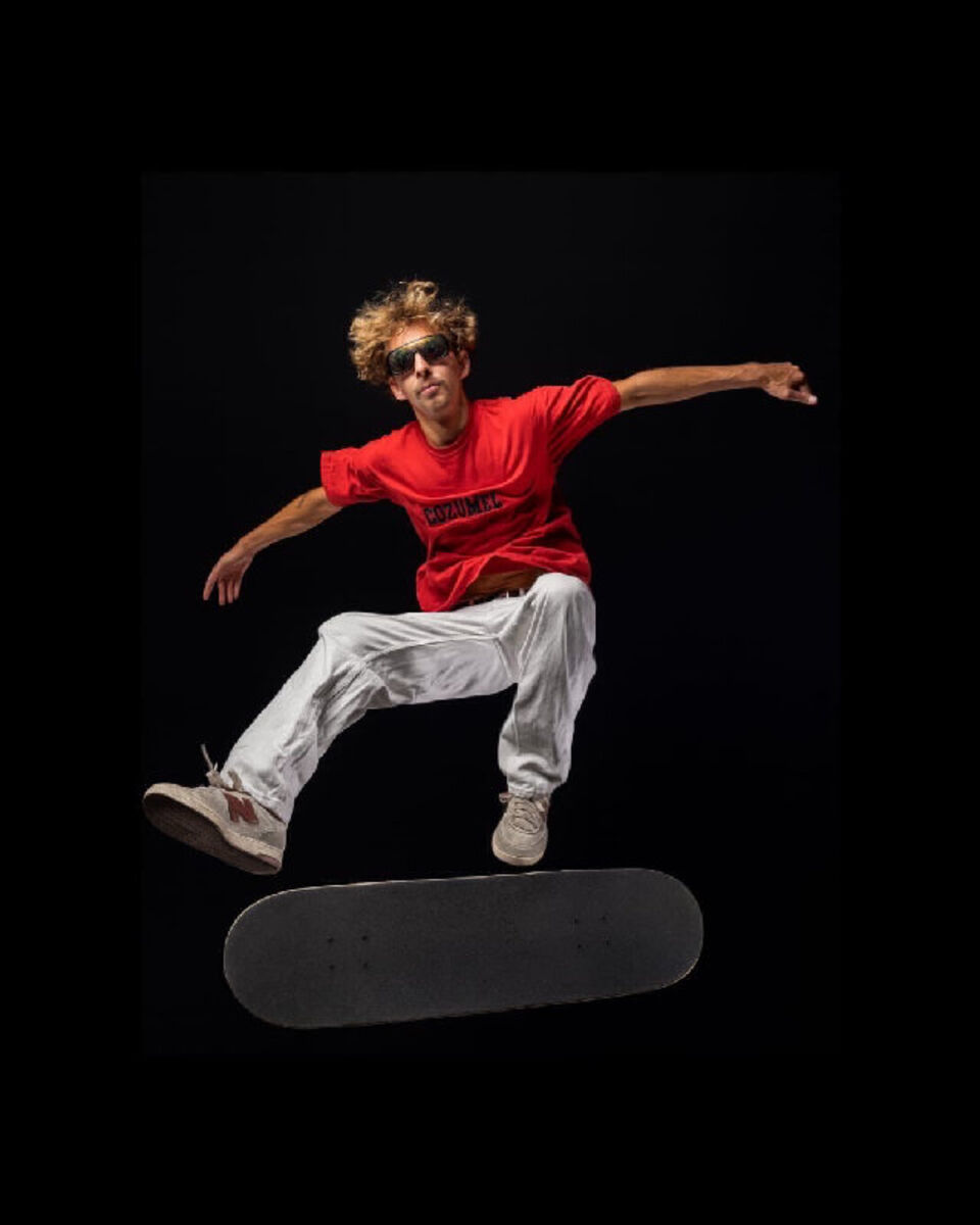 Jimmy Sundays skateboarding