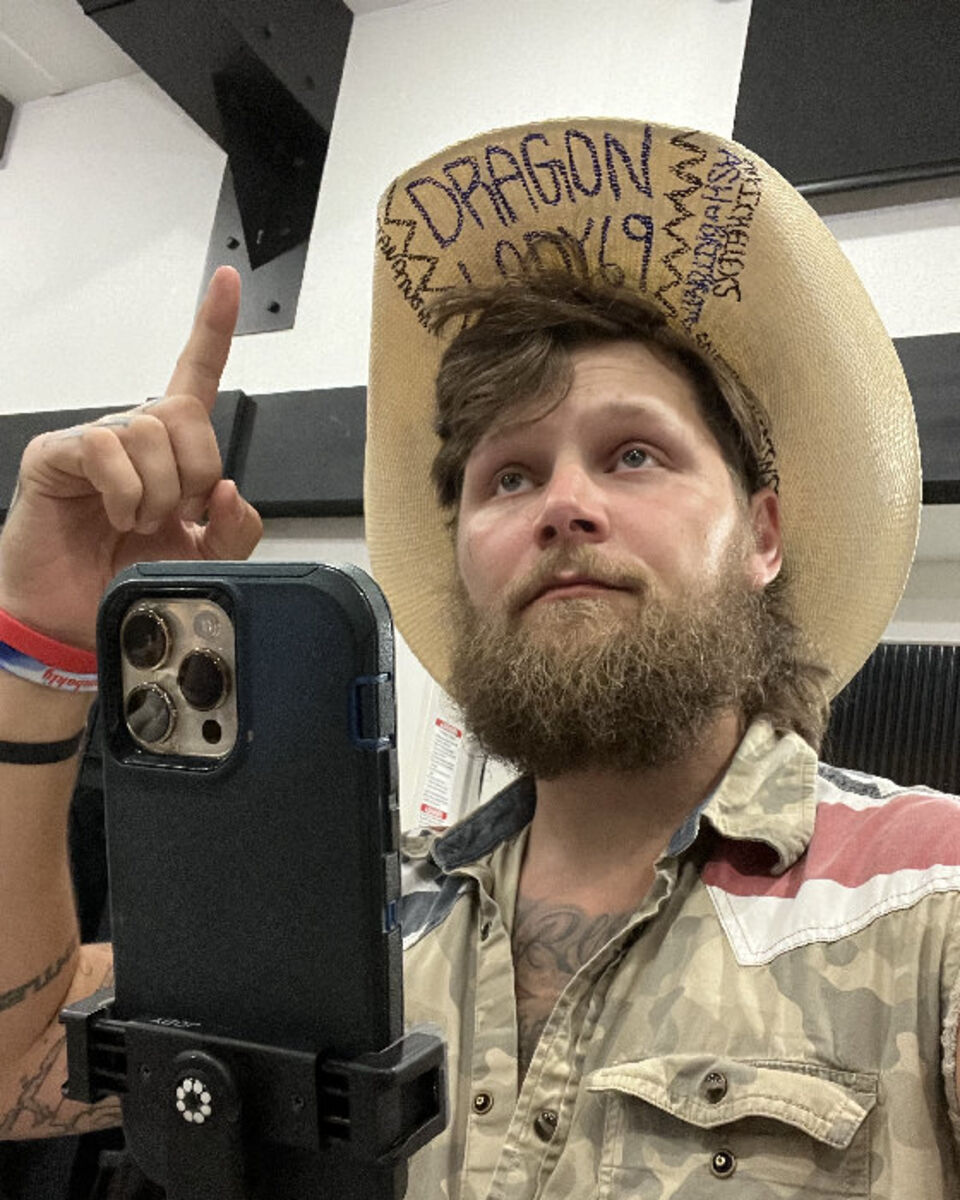 Portrait of The Crazy Hillbilly